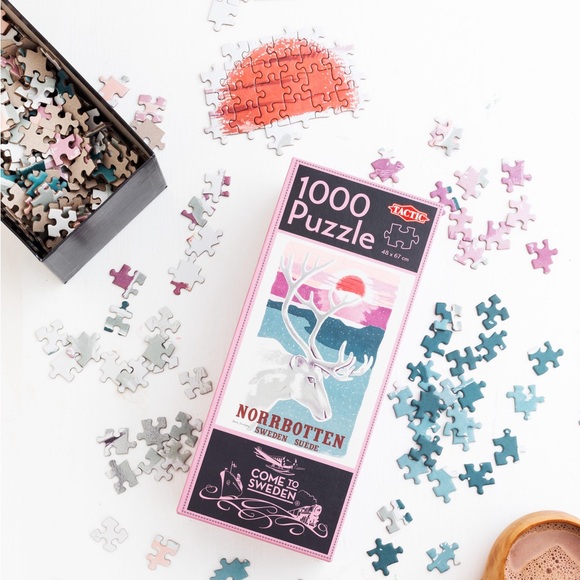 1000 pc. Come To Sweden Norrbotten Puzzle - Picture 1 of 5